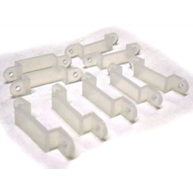 20 PZ Clip Per Fissare Bobina Strip Led Impermeabile Da 10mm Di Larghezza