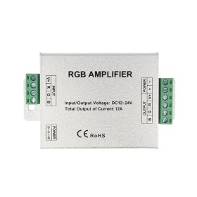 Amplificatore RGB e Mono Colore Per Striscia Bobina Led 12V 24V 12A RGB Amplifier PWM LN-ZJFJ-3CH-LV
