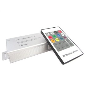 Centralina RGB Controller Telecomando RF Remote Wireless Con 20 Tasti Per Bobina LED 12V 24V 12A