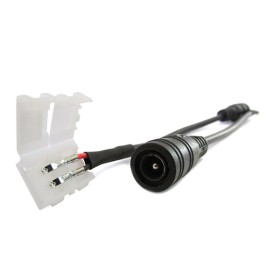2 PZ Connettori 8mm Senza Saldatura Per Strip Led Con Cavo Spina Femmina 5,5X2,1mm Alimentazione DC JACK