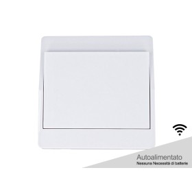 Interruttore RF Wireless Telecomando Senza Batteria Pila 1 Tasto Impermeabile IP65 Per Multi Ricevitori CL8220 Batteryless