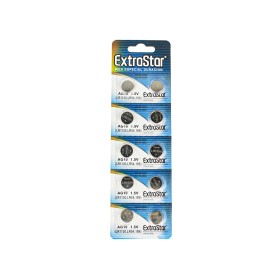 Pila Batteria A Bottone LR1130 LR54 189 1,5V Extrastar AG10 Confezione Da 10 Pile