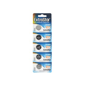 Pila Batteria A Bottone Extrastar CR1620 3V Confezione Da 5 Pile