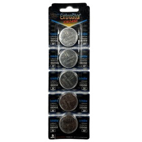 Pila Batteria A Bottone Extrastar CR2450 3V Confezione Da 5 Pile
