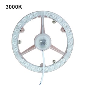 Modulo Led Per Plafoniera Led Plate Ad Anello Magnetico 20W 1600LM 3000K Diametro 194mm