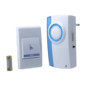 Campanello Senza Fili 220V Con Spina EU 80 Metri Di Portata IP20 A8205