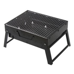 Griglia Barbecue da Tavola a Carbonella BBQ Carbon 43X28X22cm Ferro Nero