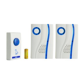 Campanello Senza Fili Doppio Alimentazione Con Pile Distanza 50 Metri 36 Melodie IP20