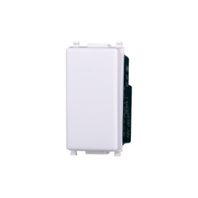 ETTROIT Invertitore 1P 16A Unipolare Colore BIANCO Compatibile Con Vimar Plana