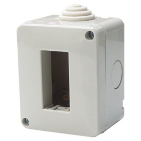 ETTROIT Custodia 1P IP40 Scatola Porta Frutti Da Esterno 1 Posto Modulo Compatibile Con Vimar Plana