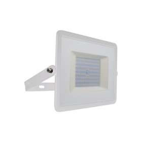 Faro Led Flood Light 100W 8700lm IP65 Slim 261X217X32mm Carcassa Bianca Luce 6500K SKU-215969