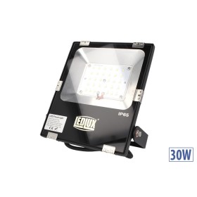 Faro Proiettore Led Slim 30W=330W 220V Bianco Esterno IP65