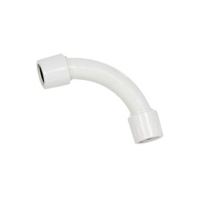 Raccordo Tubo Rigido Diametro 32mm IP65 Curva Semplice 90° Tubo a Tubo FAEG FG16132