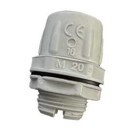 Raccordo Guaina Scatola Diritto IP65 Per Guaina Spiralata Diametro 16mm FAEG FG16616