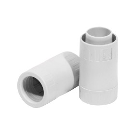 Raccordo Diritto Tubo Guaina 20mm Stesso Diametro Stagno IP65 FAEG FG16820