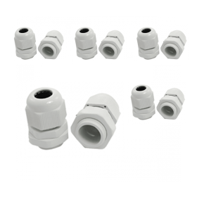 10 Pressacavi Controdado PG11 IP68 Per Cavi Elettrici 5-10mm FAEG FG17111