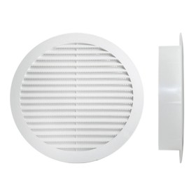 Griglia di Ventilazione Rotonda Griglia Aerazione In Plastica D80mm Foro 60mm Made In Italy
