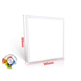 Pannello Led Da Incasso 595X595mm 45W CRI 95 Freddo 6400K Per Negozio Abbigliamento Gioielleria SKU-8088