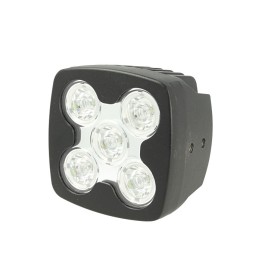 Fanale Led Quadrato Supplementare Ausiliario 50W DC 9V-60V Faro Da Lavoro Di Profondita Per Jeep Camion Barca Super Potente