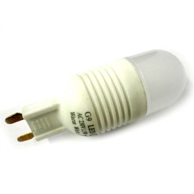 Lampadina LED G9 16 SMD 3014 220V 1,5W 360 Gradi Bianco Caldo Modello Slim
