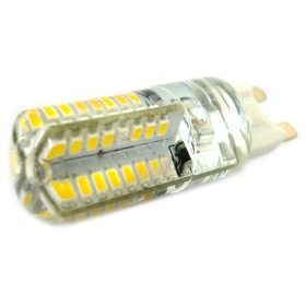 Lampada LED G9 220V 3,5W Bianco Neutro 360 Gradi Con Silicone Diametro Solo 16 mm 64 SMD 3014