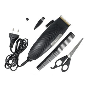 GEMEI GM-806 Tagliacapelli Professionale Con Filo 170cm Lama Titanio Forbici Pettine Inclusi