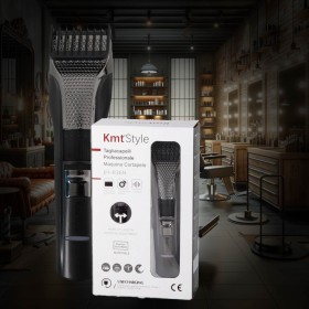 Tagliacapelli Elettrico Professionale Pettine di Guida Regolabile a Scorrimento 40 Lunghezze tra cui Scegliere Kit Pettine e Forbici Incluso