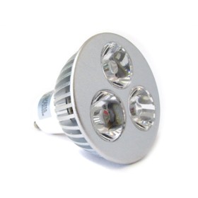 Lampada Led GU10 3X1W 220V Bianco Caldo 3000K