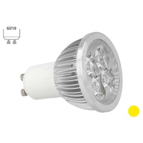 Faretto Lampada LED GU10 4X1W Giallo Yellow 220V