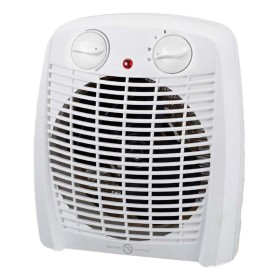 Termoventilatore Elettrico Silenzioso con 2 Modalita 1000W 2000W Livelli Regolabile con Autoprotezione Surriscaldamento Bianco 8565