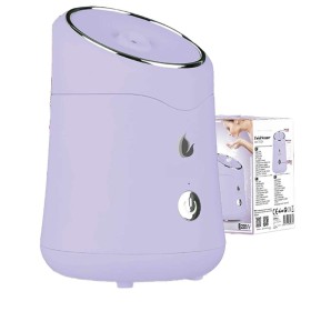 Sauna Facciale Vaporizzatore Nano Ionico SPA Viso Atomizzatore Vapore per Pulizia Punti Neri 220W Capacita 75 mL Viola