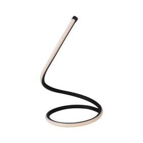 Lampada Led da Tavolo Design Moderna Spirale 17W Caldo 3000K Colore Nero Con Interruttore SKU-2140311