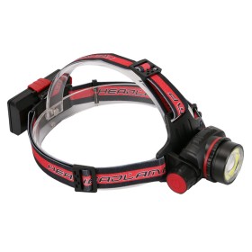 Torcia da Testa LED Ricaricabile Snodabile Zoomabile Lampada Frontale Impermeabile Tattico Campeggio Sport