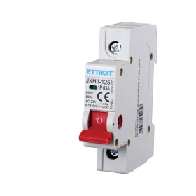 Interruttore Sezionatore 1P 63A 240VAC Guida DIN JXH1-125-1P-63A