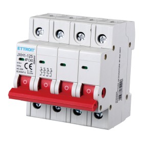 Interruttore Sezionatore 4P 40A 415VAC Guida DIN JXH1-125-4P-40A