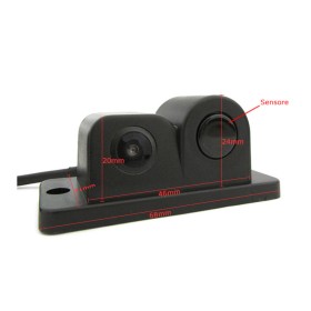 Video Parking Sensor 2 In 1 Telecamera Portatarga Con Sensore Parcheggio e Cicalino Incorporato