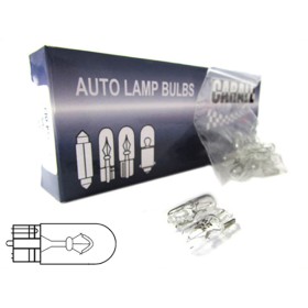 10 Pezzi Lampada Alogena T10 W2W 12V 2W Tutto Vetro W2,1x9,5d