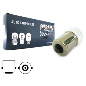 10 Pezzi Lampada Alogena Sferica G18,5 BA15S 12V 10W R10W