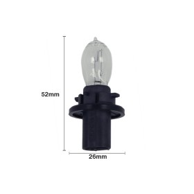 2 PZ Lampada Alogena HPC19W 12V 19W Clear Compatibile Philips 12185C1