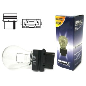 2 PZ Lampada Alogena 3156 Clear T25 P27W 12V 27W W2.5x16d Mono Filamento
