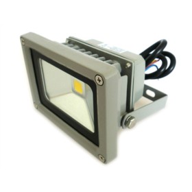 Faro Proiettore A Led Esterno IP65 220V 10W = 100W Bianco Puro 5600K