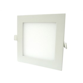 Pannello Faretto Led Da Incasso 12W Bianco Caldo 220V Quadrato Interno Esterno