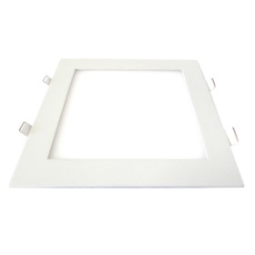 Pannello Led Plafoniera Faretto Incasso Da Soffitto Bianco Naturale 18W Quadrato 200X200mm 96 Smd 2835