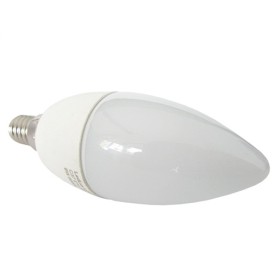 Lampada A Led E14 C37 6W Bianco Caldo Forma Goccia Oliva Candela 240 Gradi 220V SKU-171