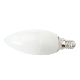 Lampada A Led E14 C37 6W Bianco Naturale Forma Goccia Oliva Candela 240 Gradi 220V SKU-172