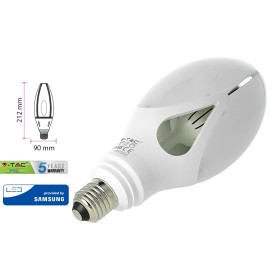 Lampada Led E27 UFO Ovale 36W 220V Bianco Neutro 4000K Chip Samsung Per Lampione Giardino Faro Industriale SKU-21284