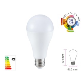 Lampada A Led E27 CRI 95 A60 12W Caldo 2700K 1055lm Alta Resa Cromatica SKU-7482