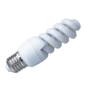 Lampada Led E27 Spirale 8W 720LM Bianco Freddo 6500K D38X122mm