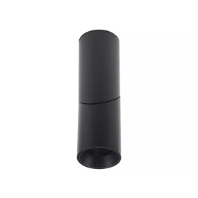 Portafaretto LED Forma Cilindrica Montaggio a Plafone Orientabile GU10 Corpo Nero SKU-8947