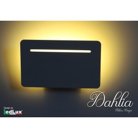 Applique Led Da Parete Modello Dahlia Italian Design Moderna 6W Bianco Caldo
